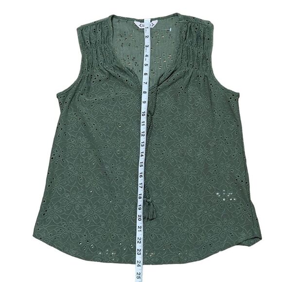 Nanette Lepore Prairie Sage Sleeveless Top SMALL NWT - Picture 11 of 14